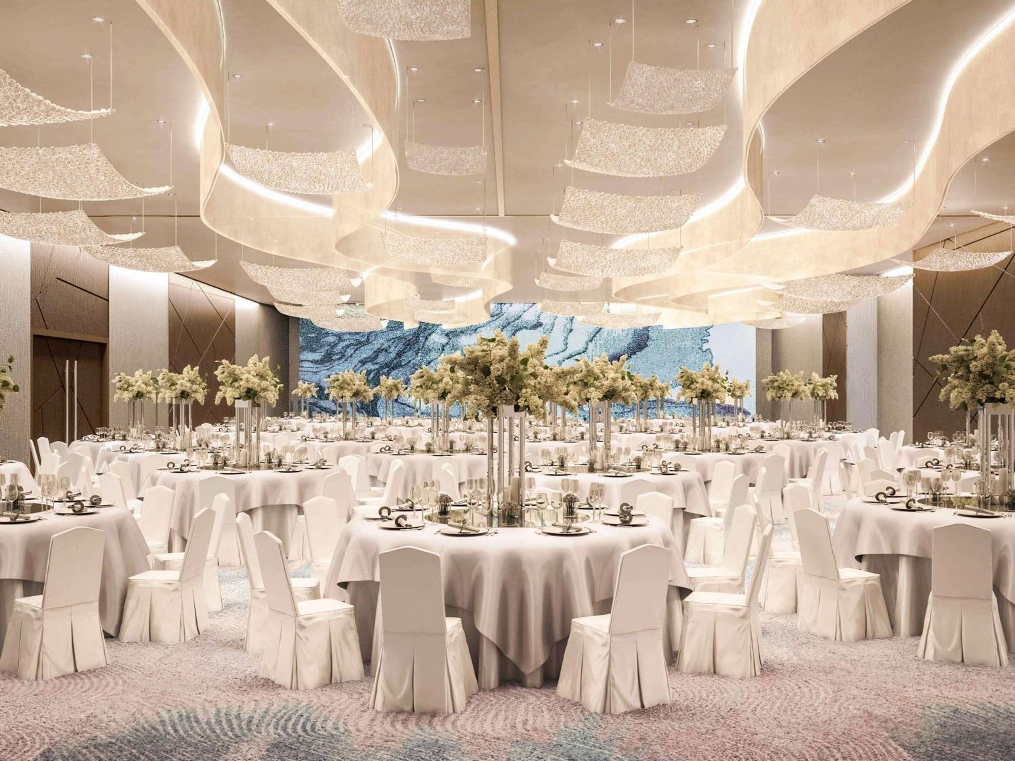 Moevenpick Hotel & Apartments Ghala Muskat Bagian luar foto The Grand Ballroom