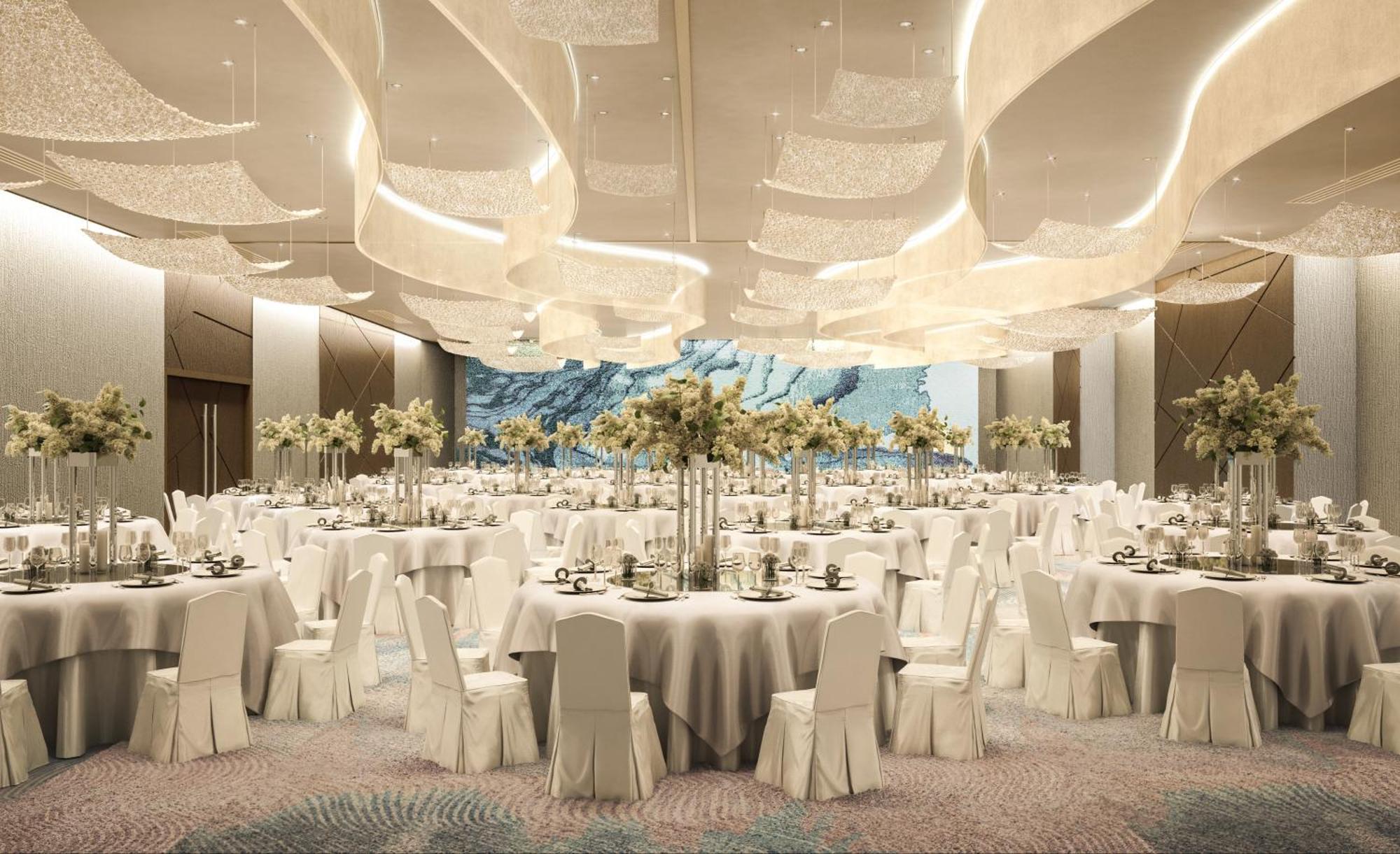 Moevenpick Hotel & Apartments Ghala Muskat Bagian luar foto The Grand Ballroom